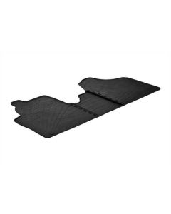 LAMPA - Set tappeti su misura in gomma - compatibile per  Citroen Jumpy (01/07>03/16) -  Fiat Scudo (01/07>04/16) -  Peugeot Expert (01/07>03/16)