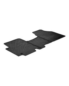 LAMPA - Set tappeti su misura in gomma - compatibile per  Opel Vivaro (08/01>12/13) -  Renault Trafic (01/81>07/06)
