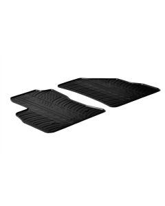 LAMPA - Set tappeti su misura in gomma - compatibile per  Fiat Doblò Cargo (01/10>) -  Opel Combo (04/12>08/18)