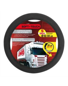 LAMPA - Soft Touch, coprivolante in microfibra - XL - Ø 49/51 cm - Nero