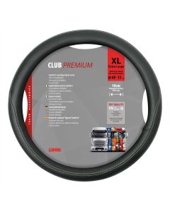 LAMPA - Club, coprivolante in Skeentex - XL - Ø 49/51 cm - Nero