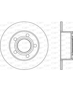 OPEN PARTS BDA103810 - Discofreno