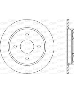 OPEN PARTS BDA116510 - Discofreno