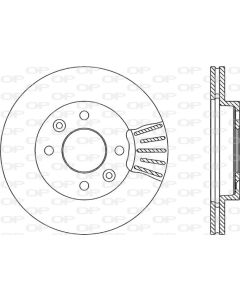 OPEN PARTS BDA145020 - Discofreno