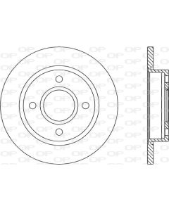 OPEN PARTS BDA166010 - Discofreno