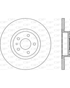 OPEN PARTS BDA166110 - Discofreno