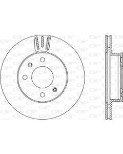 OPEN PARTS BDA222320 - Discofreno
