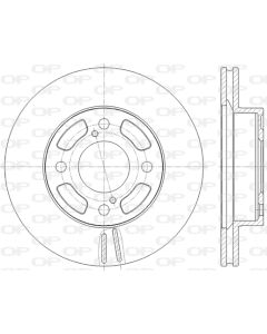 OPEN PARTS BDA282520 - Discofreno