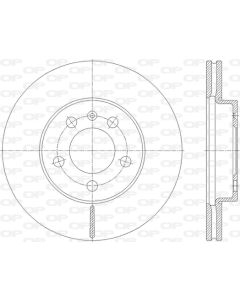 OPEN PARTS BDA284820 - Discofreno