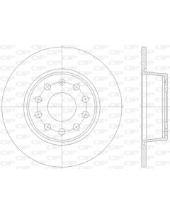 OPEN PARTS BDA286510 - Discofreno