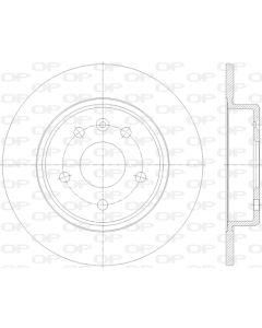 OPEN PARTS BDR281510 - Discofreno