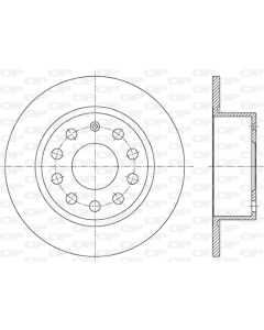 OPEN PARTS BDR285110 - Discofreno