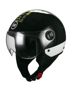 BHR 801 - Casco ONE Style Nero Demi Jet