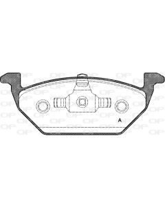 OPEN PARTS BPA063320 - Kit pastiglie freno, Freno a disco