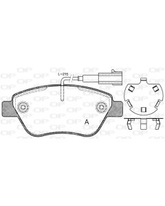 OPEN PARTS BPA085832 - Kit pastiglie freno, Freno a disco