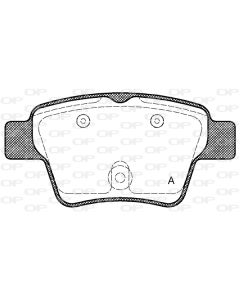 OPEN PARTS BPA113800 - Kit pastiglie freno, Freno a disco