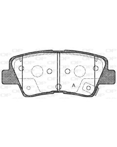 OPEN PARTS BPA136252 - Kit pastiglie freno, Freno a disco