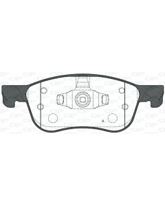 OPEN PARTS BPA177600 - Kit pastiglie freno, Freno a disco