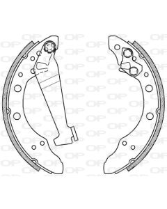 OPEN PARTS BSA201500 - Kit ganasce freno