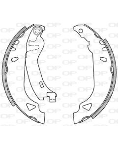 OPEN PARTS BSA209400 - Kit ganasce freno