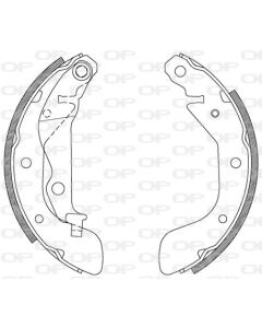 OPEN PARTS BSA211700 - Kit ganasce freno