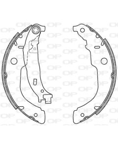 OPEN PARTS BSA211900 - Kit ganasce freno