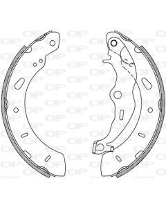 OPEN PARTS BSA223700 - Kit ganasce freno