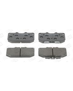 CHAMPION 572252CH - Kit pastiglie freno, Freno a disco
