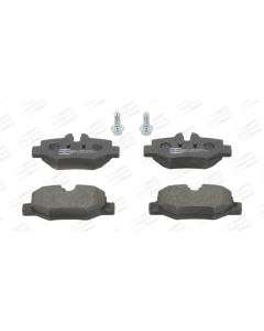 CHAMPION 573222CH - Kit pastiglie freno, Freno a disco