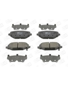 CHAMPION 573412CH - Kit pastiglie freno, Freno a disco