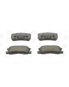CHAMPION 573724CH - Kit pastiglie freno, Freno a disco