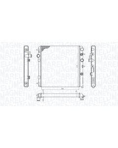 MAGNETI MARELLI 350213198700 - Radiatore, Raffreddamento motore