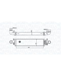 MAGNETI MARELLI 351319205420 - Intercooler