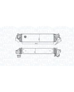 MAGNETI MARELLI 351319205560 - Intercooler