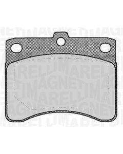 MAGNETI MARELLI 363700416003 - Kit pastiglie freno, Freno a disco