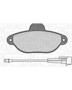 MAGNETI MARELLI 363700423060 - Kit pastiglie freno, Freno a disco