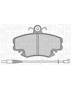 MAGNETI MARELLI 363700468008 - Kit pastiglie freno, Freno a disco