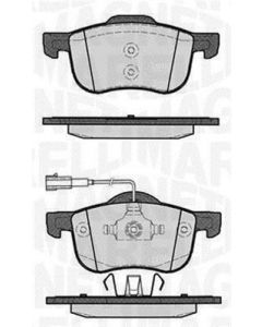 MAGNETI MARELLI 363916060115 - Kit pastiglie freno, Freno a disco