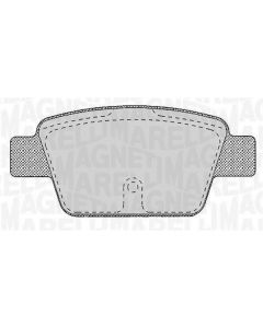 MAGNETI MARELLI 363916060125 - Kit pastiglie freno, Freno a disco