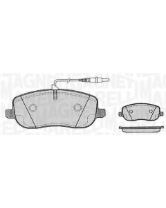 MAGNETI MARELLI 363916060182 - Kit pastiglie freno, Freno a disco