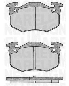 MAGNETI MARELLI 363916060197 - Kit pastiglie freno, Freno a disco