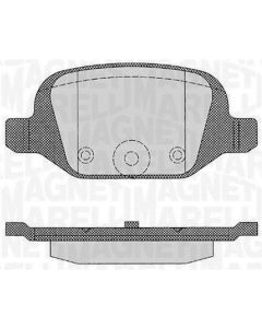 MAGNETI MARELLI 363916060216 - Kit pastiglie freno, Freno a disco