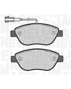 MAGNETI MARELLI 363916060221 - Kit pastiglie freno, Freno a disco