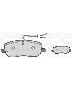 MAGNETI MARELLI 363916060224 - Kit pastiglie freno, Freno a disco