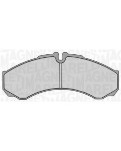 MAGNETI MARELLI 363916060283 - Kit pastiglie freno, Freno a disco