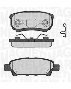 MAGNETI MARELLI 363916060285 - Kit pastiglie freno, Freno a disco