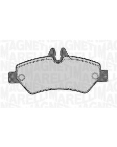 MAGNETI MARELLI 363916060300 - Kit pastiglie freno, Freno a disco