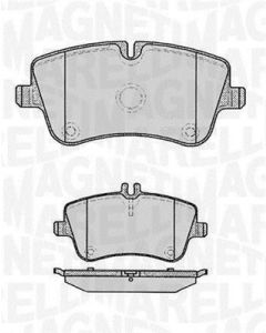 MAGNETI MARELLI 363916060312 - Kit pastiglie freno, Freno a disco