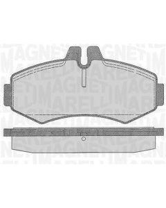 MAGNETI MARELLI 363916060327 - Kit pastiglie freno, Freno a disco