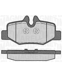 MAGNETI MARELLI 363916060330 - Kit pastiglie freno, Freno a disco